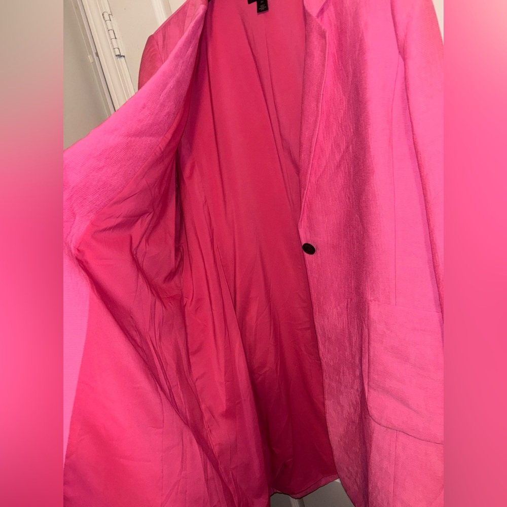 Pink Halogen plus size jacket coat - Picture 9 of 9